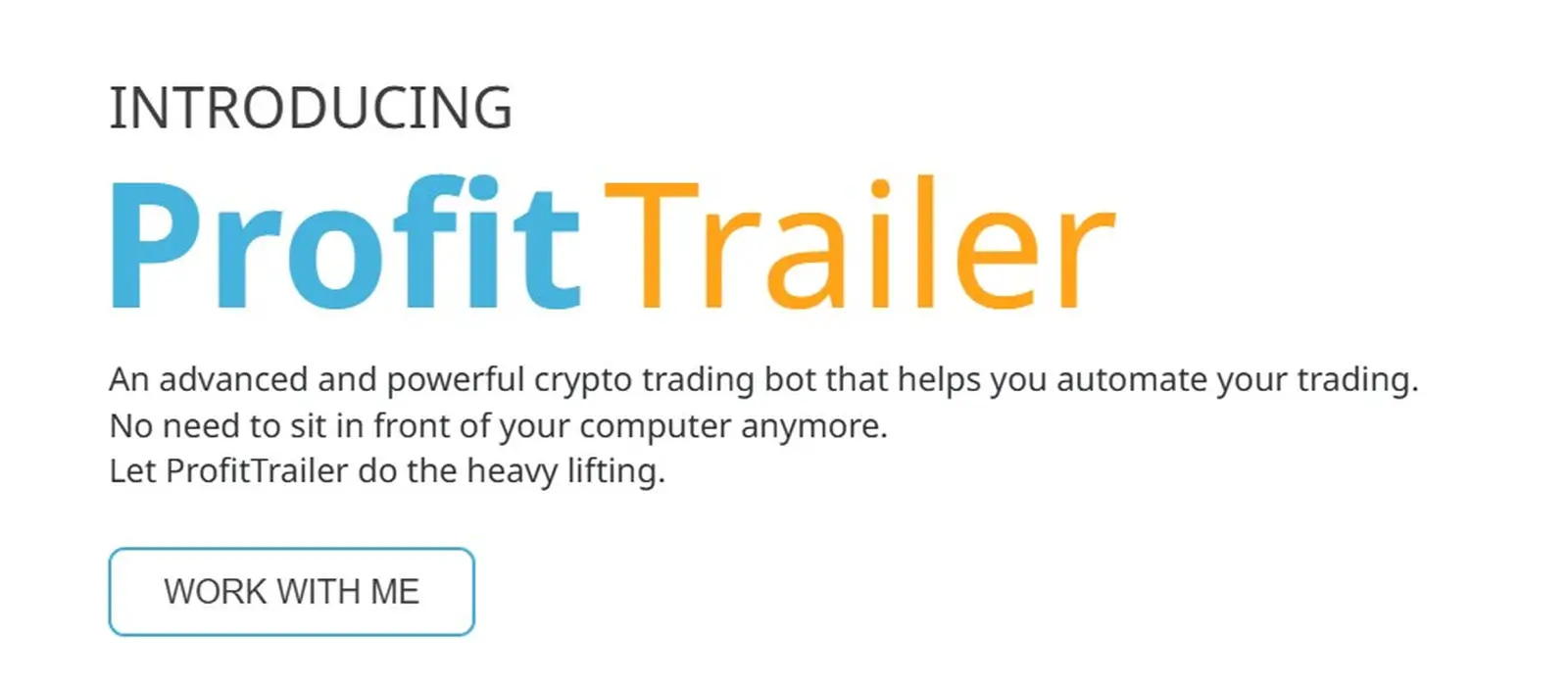 بررسی ربات پلتفرم profit trailer و تفاوت آن با بهترین ربات های سیگنال ارز دیجیتال!